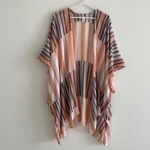 Aerie Boho Striped Oversized Kimono